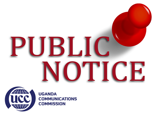 PUBLIC NOTICE- THE UNDERGROUND COMMUNICATION INFRASTRUCTURE INFORMATION EXCHANGE PLATFORM&nbsp;(UCIIXP)