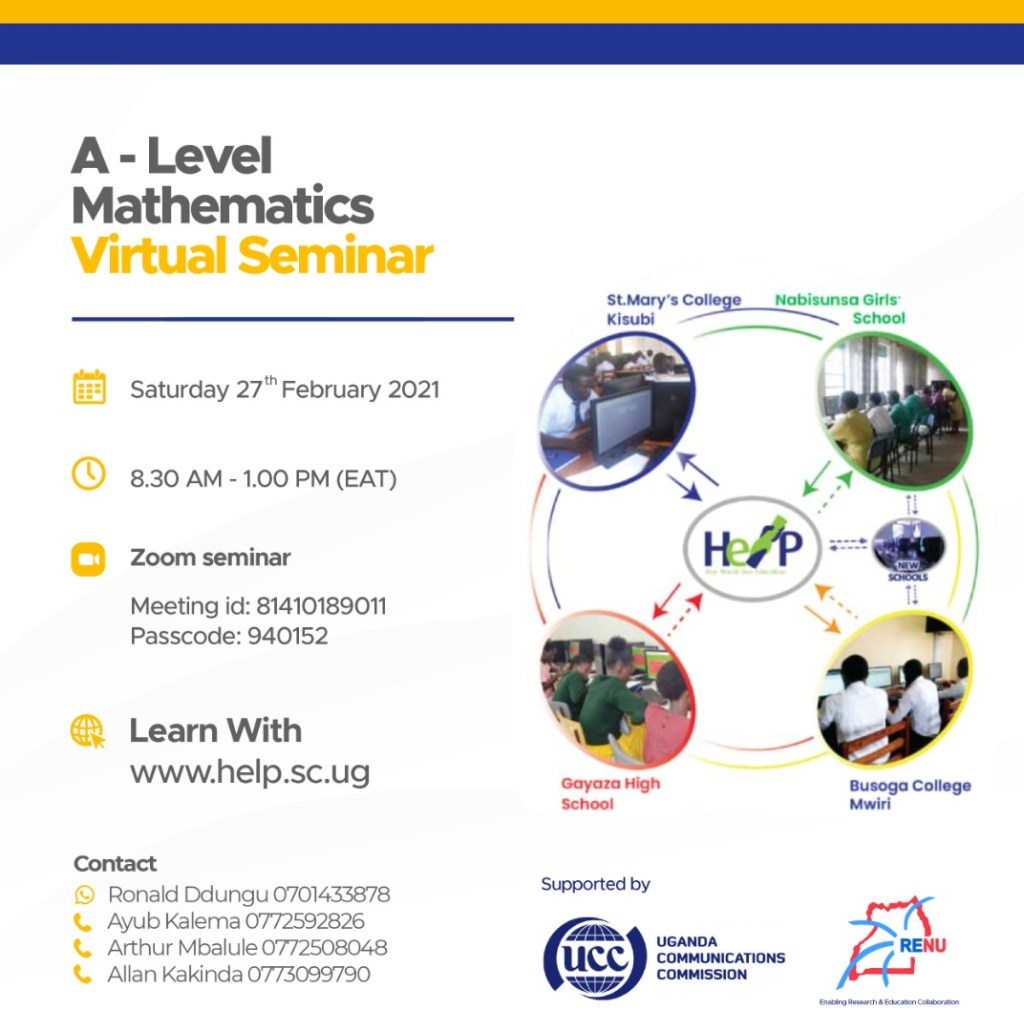 50 SCHOOLS EXPECTED AS E-LEARNING PROJECT HOLDS A-LEVEL MATHEMATICS&nbsp;SEMINAR
