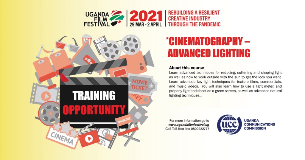 CINEMATOGRAPHY – ADVANCED LIGHTING COURSE ;Advanced techniques for reducing, softening and shaping light as well as how to work outside with the sun to get the look you&nbsp;want.